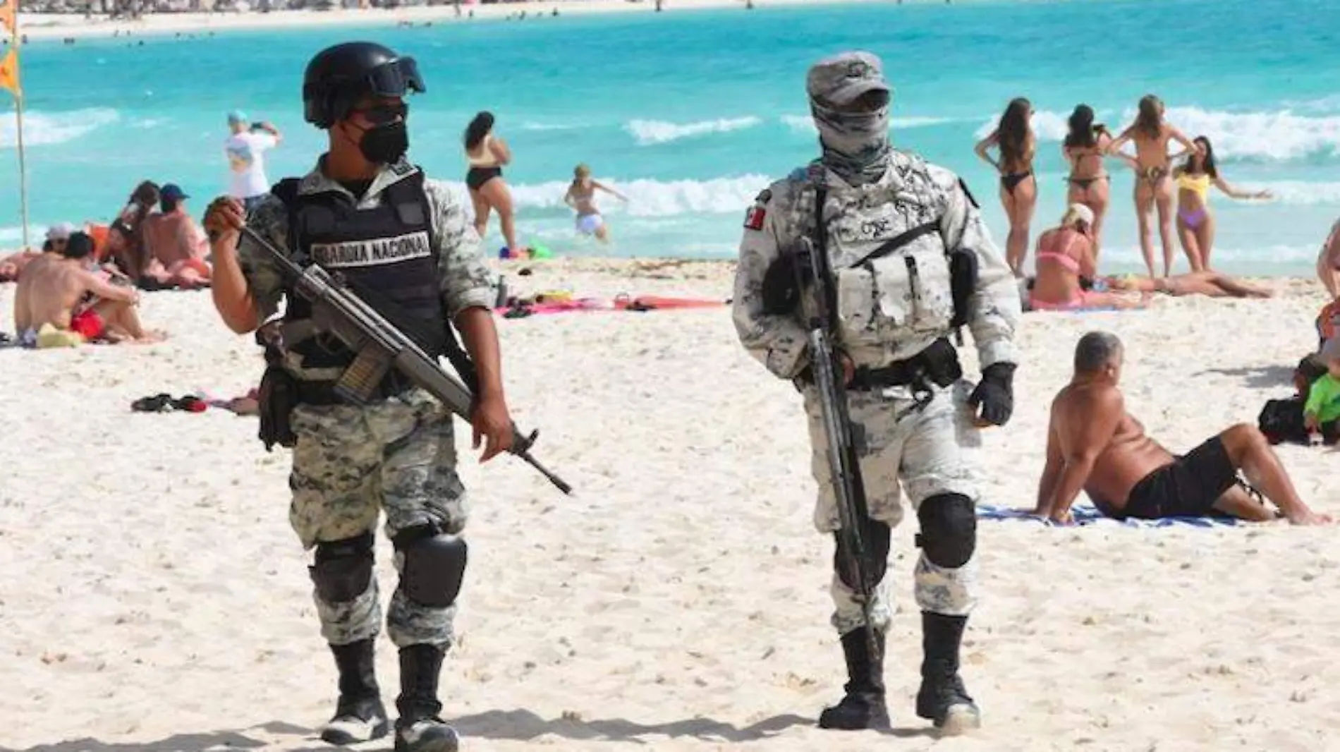 Decomisan 80 kilos de marihuana en playa de Puerto Morelos